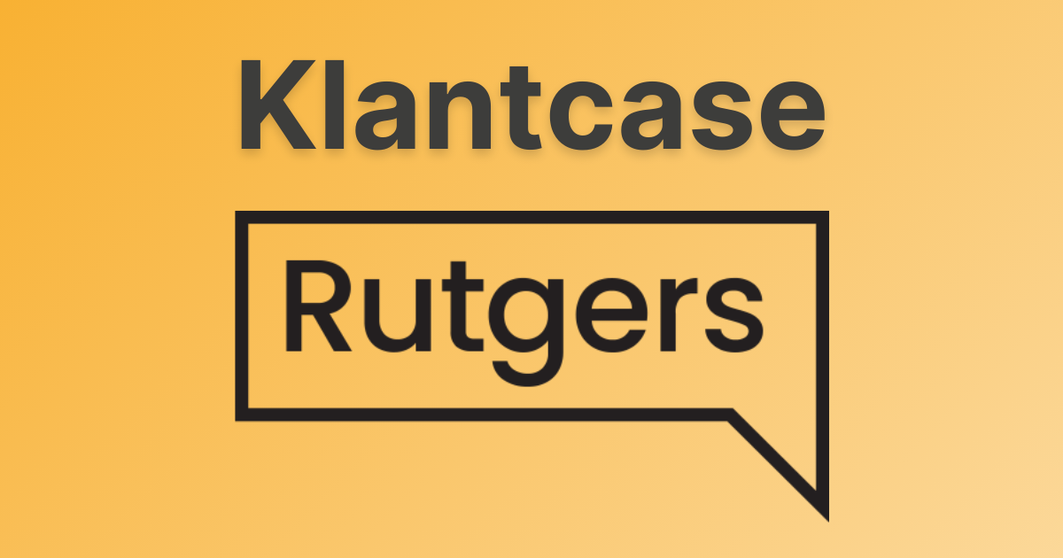 Klantcase - Rutgers - LinkSecure